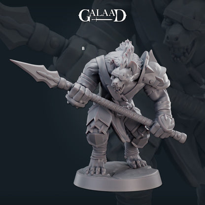 Gnoll Brute | Galaad Miniatures | Compatible with D&D/AoS | Fantasy | Tabletop RPG