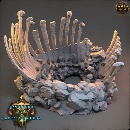 Marrow Mouth Terrain | DayBreak Miniatures | Compatible with D&D/AOS | Fantasy | Tabletop