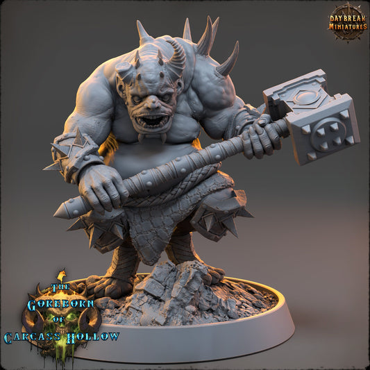 Goreborn Minion Zarnok Vigo | DayBreak Miniatures | Compatible with D&D/AOS | Fantasy | Tabletop