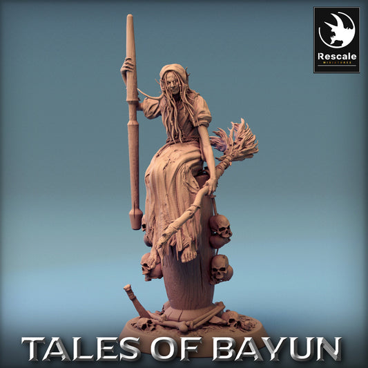 Bayun Babayaga | Rescale Miniatures | Compatible with D&D/AoS | Fantasy | Tabletop RPG