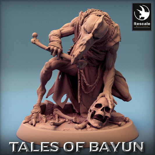 Bayun Kikimora Goule Eat No Hood | Rescale Miniatures | Compatible with D&D/AoS | Fantasy | Tabletop RPG