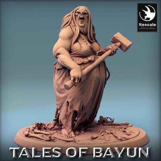 Bayun Kikimora Heavy Guard | Rescale Miniatures | Compatible with D&D/AoS | Fantasy | Tabletop RPG