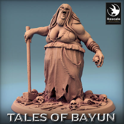 Bayun Kikimora Heavy Idle | Rescale Miniatures | Compatible with D&D/AoS | Fantasy | Tabletop RPG