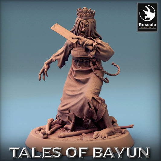 Bayun Kikimora Princess Guard | Rescale Miniatures | Compatible with D&D/AoS | Fantasy | Tabletop RPG