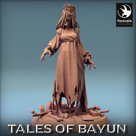 Bayun Kikimora Princess Idle | Rescale Miniatures | Compatible with D&D/AoS | Fantasy | Tabletop RPG