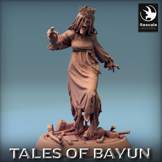 Bayun Kikimora Princess Run | Rescale Miniatures | Compatible with D&D/AoS | Fantasy | Tabletop RPG