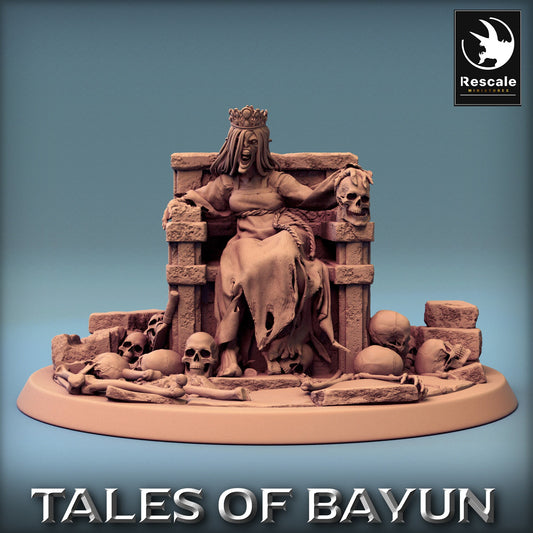 Bayun Kikimora Princess Queen | Rescale Miniatures | Compatible with D&D/AoS | Fantasy | Tabletop RPG