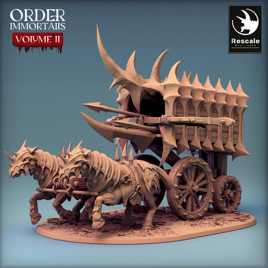 Order Immortalis Ballista Scorpio Run | Rescale Miniatures | Compatible with D&D/AoS | Fantasy | Tabletop RPG