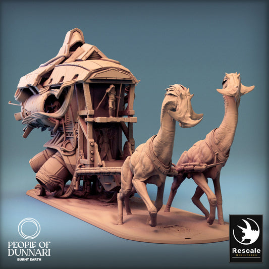 Dunnari Caravan | Rescale Miniatures | Compatible with D&D/AoS | Fantasy | Tabletop RPG