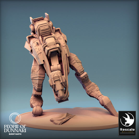 Dunnari Medoka Off Open Saddle | Rescale Miniatures | Compatible with D&D/AoS | Fantasy | Tabletop RPG