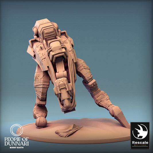 Dunnari Medoka Off Saddle | Rescale Miniatures | Compatible with D&D/AoS | Fantasy | Tabletop RPG