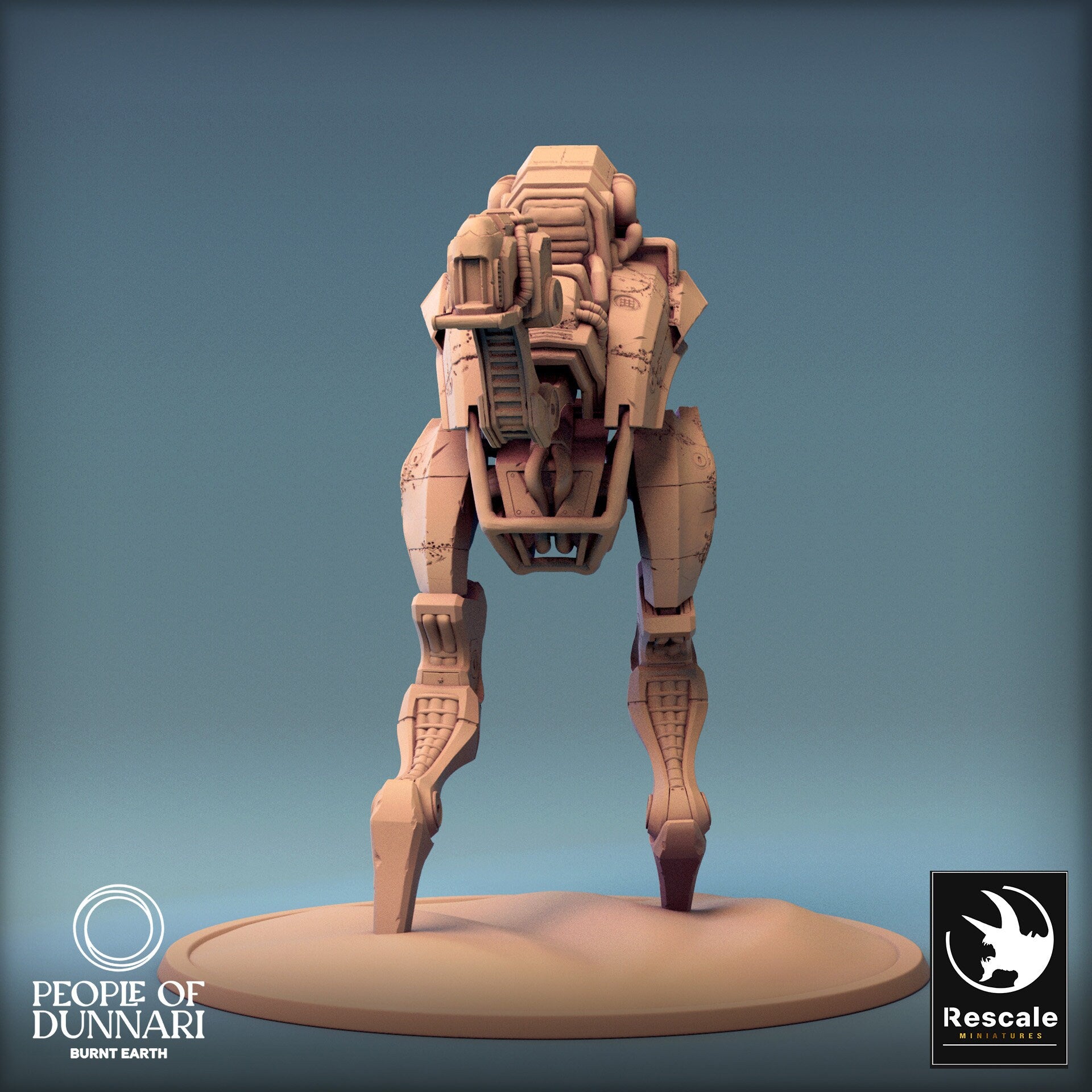 Dunnari Medoka Prep Close Wild | Rescale Miniatures | Compatible with D&D/AoS | Fantasy | Tabletop RPG