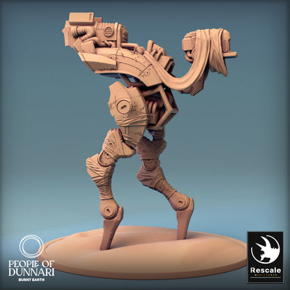 Dunnari Medoka Walk Open Saddle | Rescale Miniatures | Compatible with D&D/AoS | Fantasy | Tabletop RPG