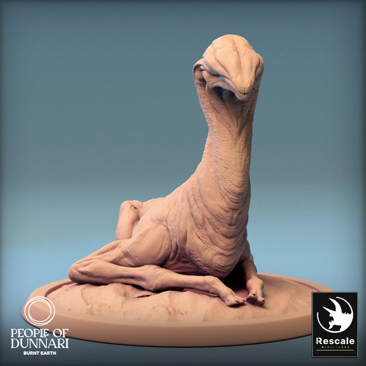 Dunnari Sand Stepper Lay Down Wild | Rescale Miniatures | Compatible with D&D/AoS | Fantasy | Tabletop RPG