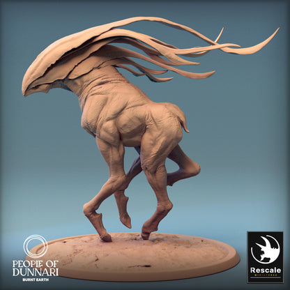 Dunnari Wind Glide Gallop Wild | Rescale Miniatures | Compatible with D&D/AoS | Fantasy | Tabletop RPG
