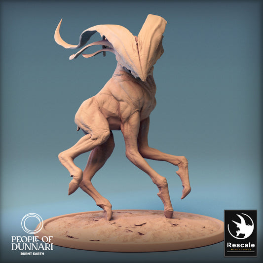 Dunnari Wind Glide Panic Wild | Rescale Miniatures | Compatible with D&D/AoS | Fantasy | Tabletop RPG