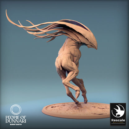Dunnari Wind Glide Panic Wild | Rescale Miniatures | Compatible with D&D/AoS | Fantasy | Tabletop RPG