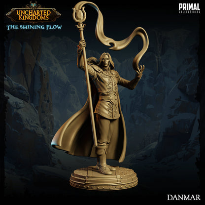 Wizard Danmar | Primal Collectibles | Compatible with D&D/AoS | Fantasy