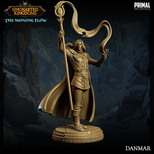Wizard Danmar | Primal Collectibles | Compatible with D&D/AoS | Fantasy