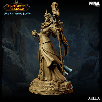 Female Mage Queen Aella | Primal Collectibles | Compatible with D&D/AoS | Fantasy