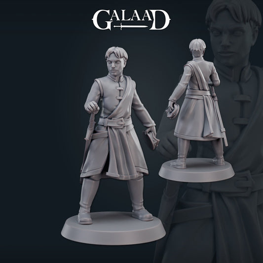 Royal Court Prince | Galaad Miniatures | Compatible with D&D/AoS | Fantasy | Tabletop RPG
