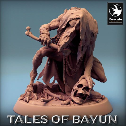 Bayun Kikimora Goule Eat | Rescale Miniatures | Compatible with D&D/AoS | Fantasy | Tabletop RPG