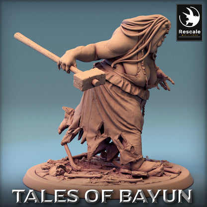 Bayun Kikimora Heavy Run | Rescale Miniatures | Compatible with D&D/AoS | Fantasy | Tabletop RPG