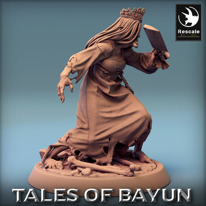 Bayun Kikimora Princess Guard | Rescale Miniatures | Compatible with D&D/AoS | Fantasy | Tabletop RPG