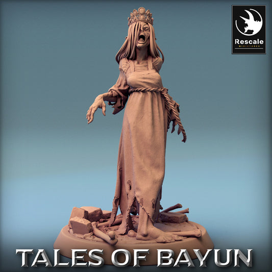 Bayun Kikimora Princess Walk | Rescale Miniatures | Compatible with D&D/AoS | Fantasy | Tabletop RPG