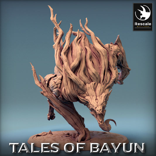 Bayun Werewolf | Rescale Miniatures | Compatible with D&D/AoS | Fantasy | Tabletop RPG