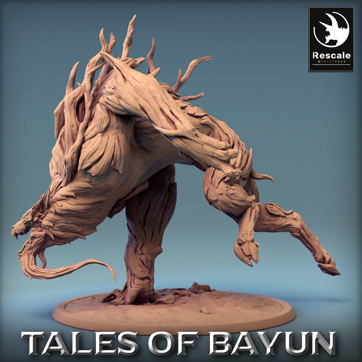 Bayun Werewolf | Rescale Miniatures | Compatible with D&D/AoS | Fantasy | Tabletop RPG