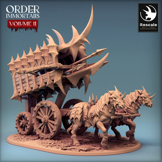 Order Immortalis Ballista Scorpio Walk | Rescale Miniatures | Compatible with D&D/AoS | Fantasy | Tabletop RPG