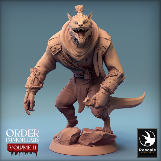 Immortalis Werewolf Walk | Rescale Miniatures | Compatible with D&D/AoS | Fantasy | Tabletop RPG