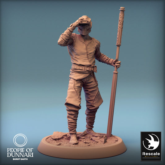 Dunnari Sandweaver Look | Rescale Miniatures | Compatible with D&D/AoS | Fantasy | Tabletop RPG
