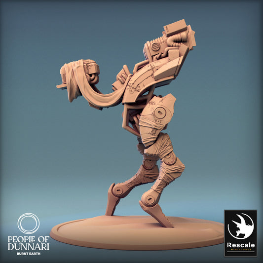 Dunnari Medoka Prep Open Saddle | Rescale Miniatures | Compatible with D&D/AoS | Fantasy | Tabletop RPG