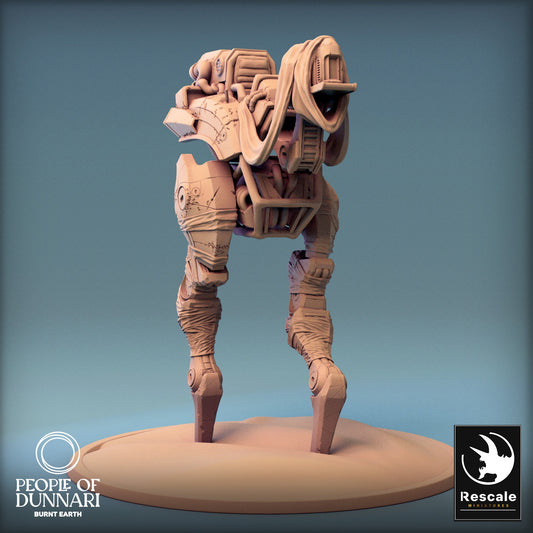 Dunnari Medoka Walk Close Saddle | Rescale Miniatures | Compatible with D&D/AoS | Fantasy | Tabletop RPG