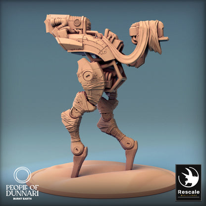 Dunnari Medoka Walk Close Saddle | Rescale Miniatures | Compatible with D&D/AoS | Fantasy | Tabletop RPG