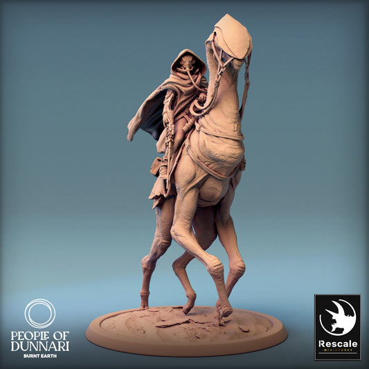 Dunnari Sand Stepper Walk Caped | Rescale Miniatures | Compatible with D&D/AoS | Fantasy | Tabletop RPG