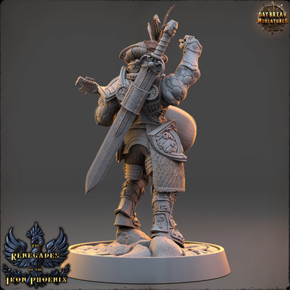 Female Bard Heloise | DayBreak Miniatures | Compatible with D&D/AOS | Fantasy | Tabletop