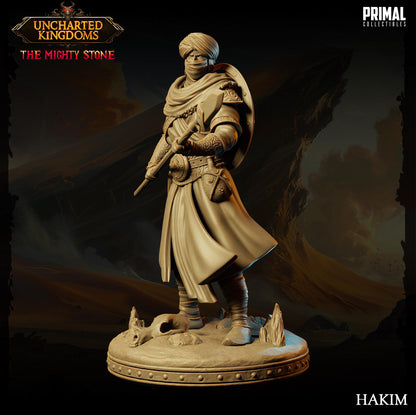Eastern Warrior Hakim | Primal Collectibles | Compatible with D&D/AoS | Fantasy