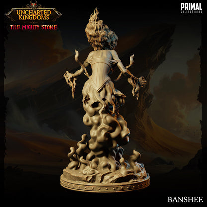 Female Howling Banshee | Primal Collectibles | Compatible with D&D/AoS | Fantasy