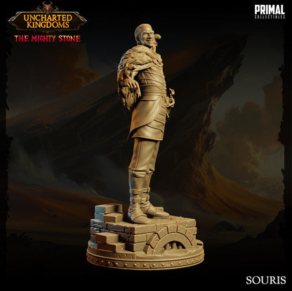 Human Rat Catcher Souris | Primal Collectibles | Compatible with D&D/AoS | Fantasy