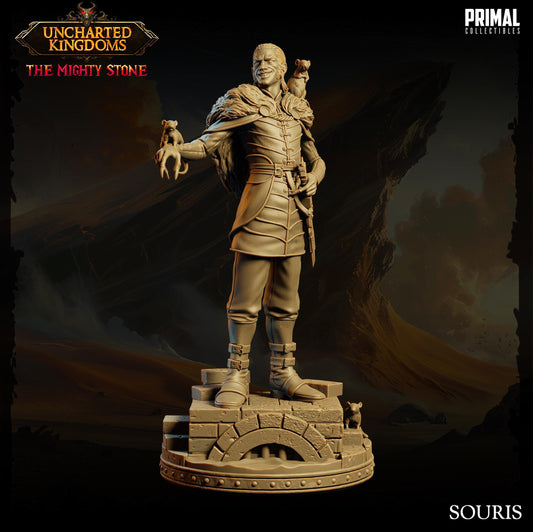 Human Rat Catcher Souris | Primal Collectibles | Compatible with D&D/AoS | Fantasy