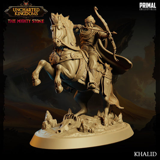 Mounted Eastern Archer Khalid | Primal Collectibles | Compatible with D&D/AoS | Fantasy