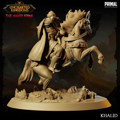 Mounted Eastern Archer Khalid | Primal Collectibles | Compatible with D&D/AoS | Fantasy