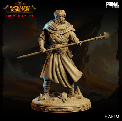 Eastern Warrior Hakim | Primal Collectibles | Compatible with D&D/AoS | Fantasy