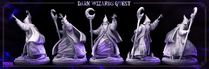High Mage Hasaugul | Primal Collectibles | Compatible with D&D/AoS | Fantasy