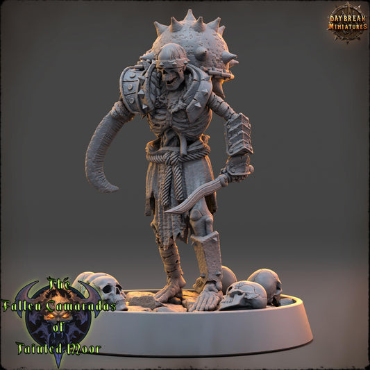 Undead Skeleton Blightpowder Engineer | DayBreak Miniatures | Compatible with D&D/AOS | Fantasy | Tabletop