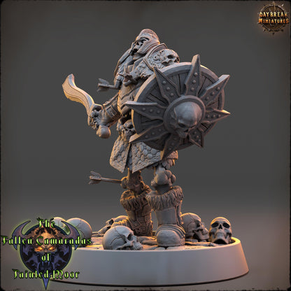 Undead Skeleton Lord Varnorsk | DayBreak Miniatures | Compatible with D&D/AOS | Fantasy | Tabletop
