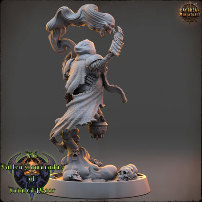 Undead Skeleton Darkcaster Malvenom | DayBreak Miniatures | Compatible with D&D/AOS | Fantasy | Tabletop